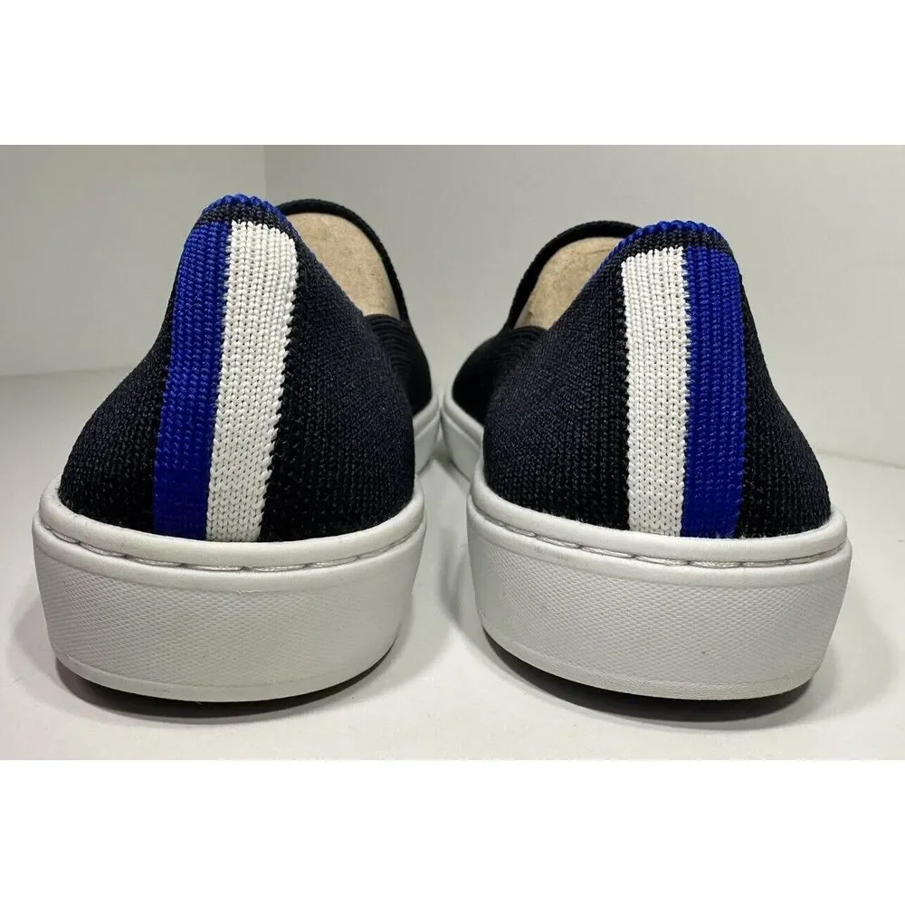 Rothy's The Original Slip‎ On Navy Blue KIDS Size 3 US Flats Sneaker